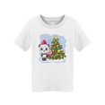 thumbnail image 1 of Christmas Panda T-Shirt Toddler -Image by Shutterstock,  3 Toddler, 1 of 2