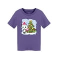thumbnail image 1 of Christmas Panda T-Shirt Toddler -Image by Shutterstock,  5 Toddler, 1 of 2