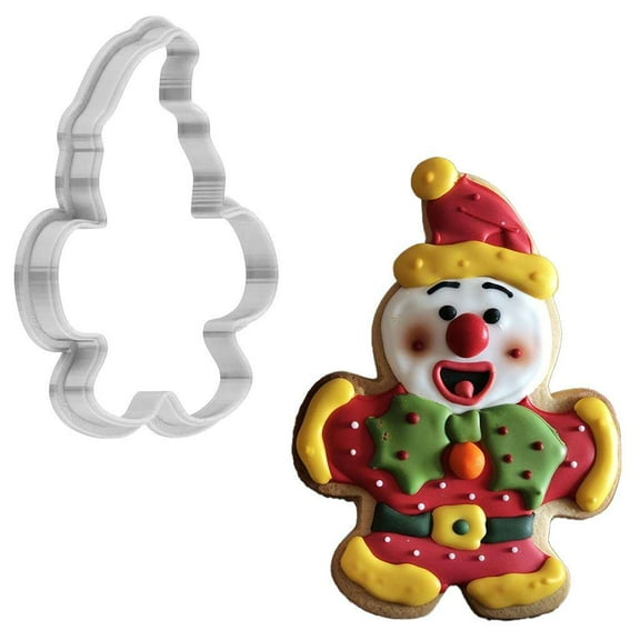 Christmas Pantomime Cookie Cutter 4 Inch Made in USA by WONDERTORY