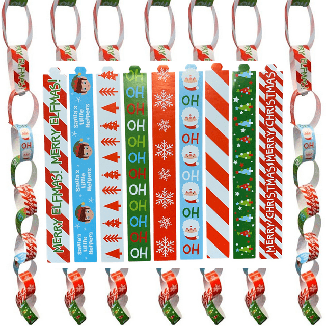 christmas-paper-chain-strips-make-your-own-garland-chains-craft-project-pack-of-300-walmart