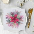thumbnail image 1 of Christmas Paper Napkins 20-Pack - Biodegradable Red Holiday Table Decor for Parties & Crafts, 1 of 6