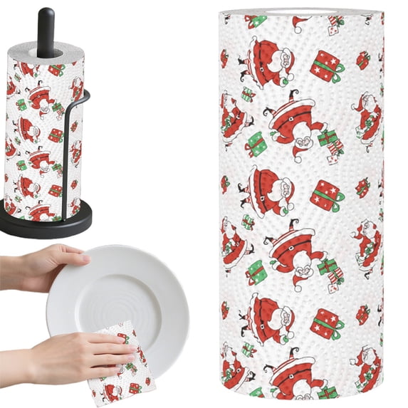 Christmas Paper Towels Pack — Thick Strong & Absorbent Holiday Christmas Paper Towels Pack — Thick Strong & Absorbent Holiday