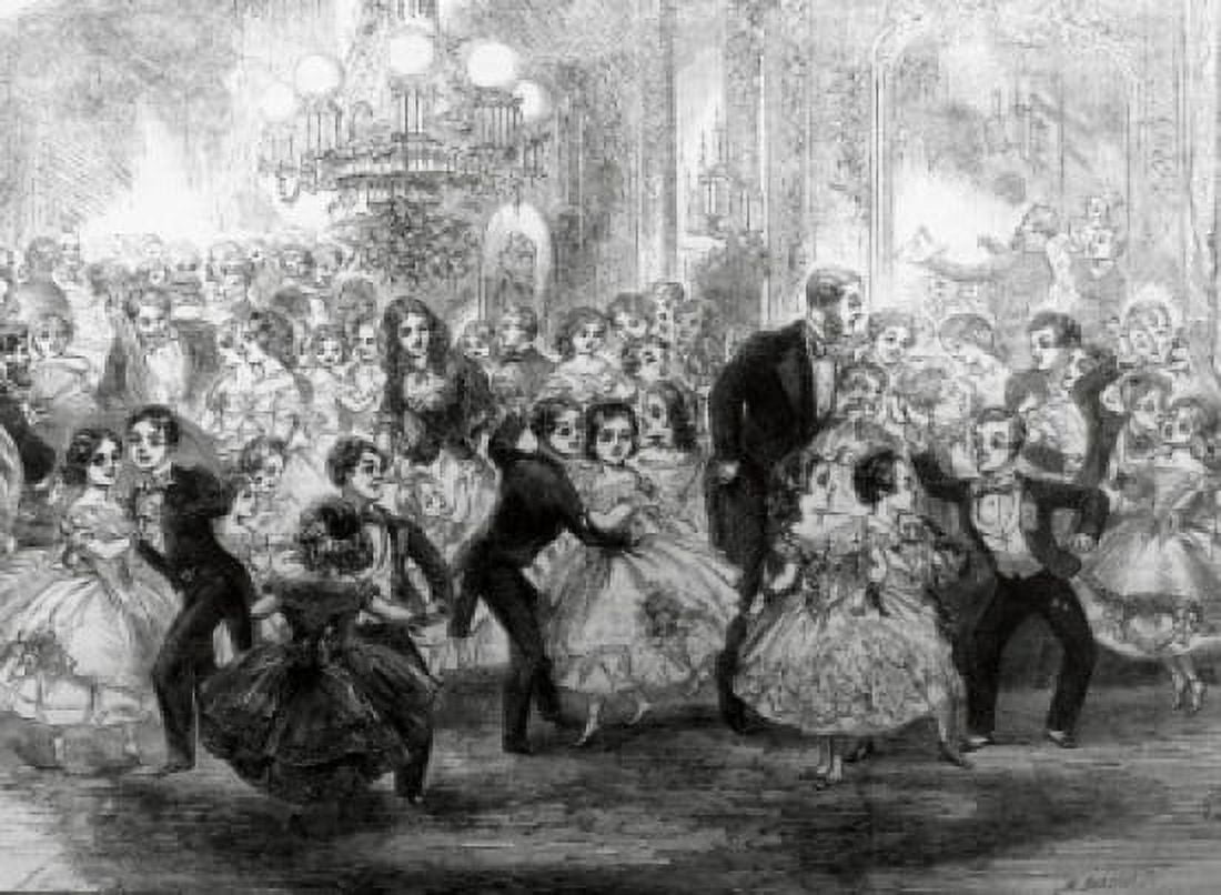 Christmas Party 1859 Artist Unknown Canvas Art -  (24 x 36)