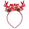 thumbnail image 1 of Christmas Party Accessories Elk Horn Headband Seasonal Festival Props Hairband Family Gathering Christmas Headpiece, 1 of 8