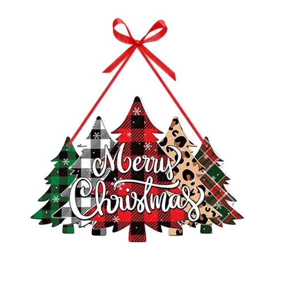 Christmas Party Decoration Creative Door Hanging Christmas Party Layout New Year Decoration Supplies Santa Claus Decor Props