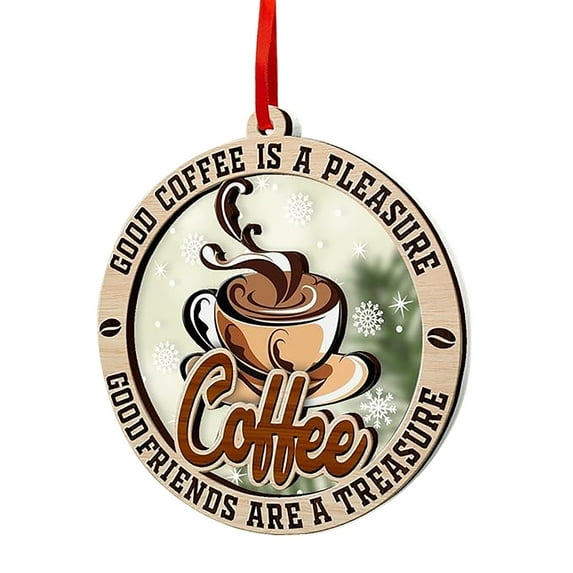 Christmas Party Decorations Coffee Cup Ornaments For Christmas Tree Christmas Decoration 2025 For Coffee Lovers Coffee Gifts For Women Unique 50% 0ff Clearance!