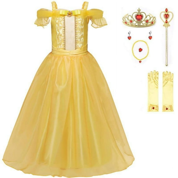Christmas Party Fancy Costume Deluxe Princess Dress Up for Girls