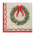 thumbnail image 1 of Christmas Party Napkins - 20PCS Disposable Printed Facial Tissues 6.5×6.5in - Red Paper Napkins for Holiday Dinner Table Decor & Event Cleanup, 1 of 5