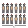 thumbnail image 1 of Christmas Party Supplies Linen Wine Bottle Bag Set Wine Bottle Set Linen Tag Red Wine Packaging Bag, 1 of 9