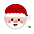thumbnail image 1 of Christmas Party Supplies Set, Disposable Holiday Tableware with 20 9-Inch Plates, 40 Irregular-Shaped Plates, 40 Cups, 20 Napkins & 2 Tablecloths, 1 of 5