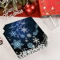thumbnail image 1 of Christmas Party Tableware Set, 10PCS Christmas Plates and Napkins, Snowflakes Disposable Dinnerware Set Xmas Holiday Party Supplies, 1 of 6