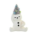 thumbnail image 1 of Christmas Pastel Candy Cane Snowman Tree Polyresin Bottle Brush Tree Tl1356, 1 of 3