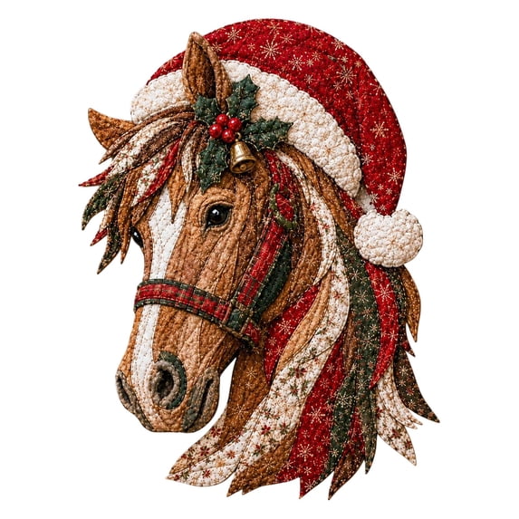 Christmas Patchwork Fabric DIY Decor Kit, Holiday Fabric Craft Decoration Set with Step-by-Step Photo Guide, Holiday Sewing Arts and Crafts for Adults Beginners