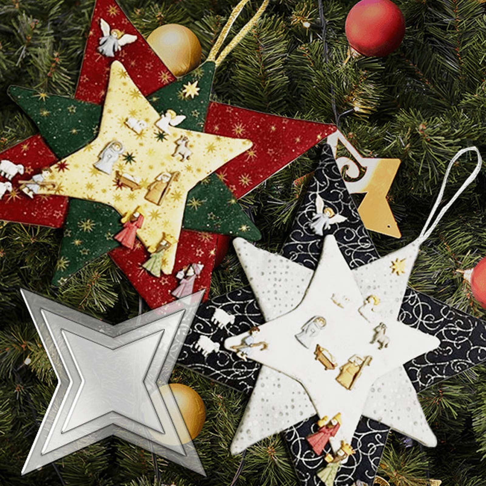 Christmas Patchwork Star Template Patchwork Templates Acrylic Quilting ...