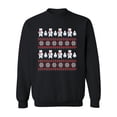 thumbnail image 1 of Christmas Pattern With Bears Sweatshirt Women -Image by Shutterstock, Female x-Large, 1 of 4