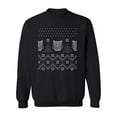 thumbnail image 1 of Christmas Pattern With Owls   Sweatshirt Women -Image by Shutterstock, Female Medium, 1 of 4
