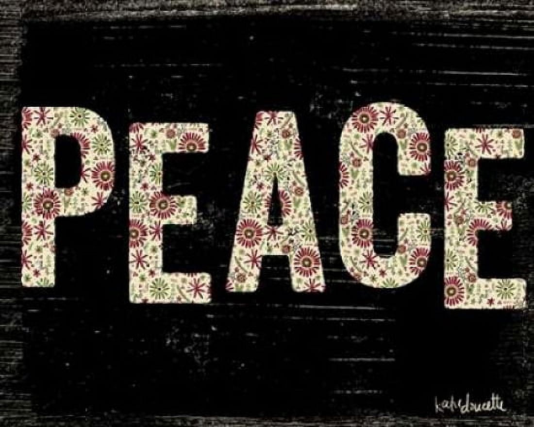 Christmas Peace Canvas Art - Katie Doucette (24 x 30)