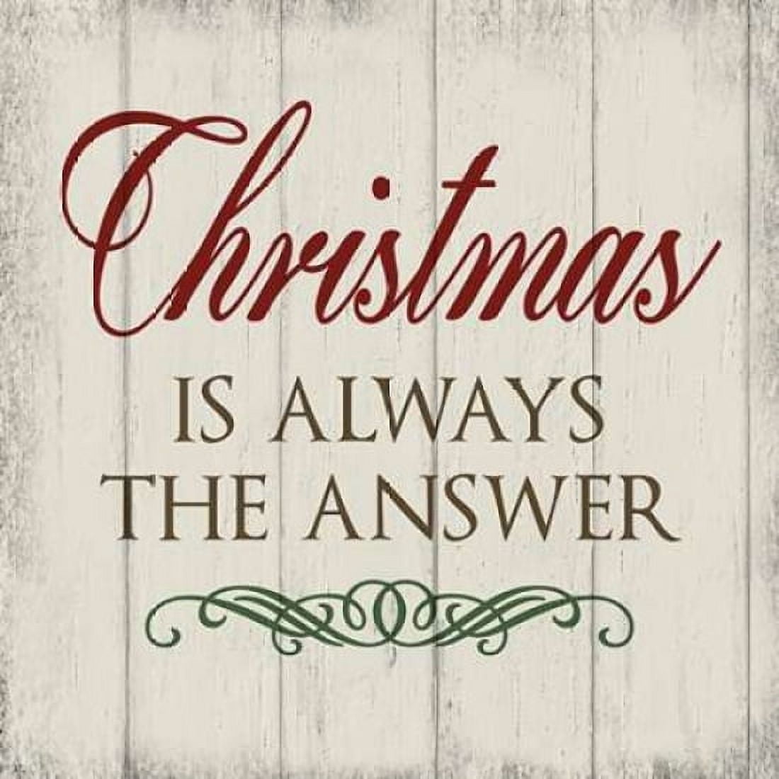Christmas Peace I Canvas Art - hartworks (24 x 24)
