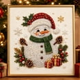 thumbnail image 1 of Christmas Pearl Art DIY Kit, Cute 3D Diamond Painting Crafts for Adults, DIY Fall Home Decor Wall Art, Beginner DIY Seasonal Party Gift, 1 of 5
