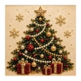 thumbnail image 1 of Christmas Pearl Art DIY Kit for Adults,Festive 3D Diamond Art Craft with Pearl Beads,Beginner Friendly Seasonal Wall Decor and Home Display,B, 1 of 6