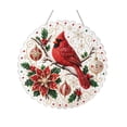 thumbnail image 1 of Christmas Pearl Art Kit for Adults, DIY Pearl Diamond Painting Suncatcher with Mixed-Size Beads, 1 of 7
