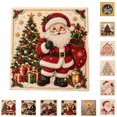 thumbnail image 1 of Christmas Pearl Art Kit with Red and White Beads,Santa Claus Design and Frame, DIY Pearl Diamond Painting Craft for Holiday Home Decor, 1 of 4