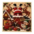 thumbnail image 1 of Christmas Pearl Diamond Art Kit for Adults, 7.87in Santa Chimney Bead Painting Craft Set with Tools for Holiday Home Decor, 1 of 6