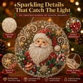 thumbnail image 1 of Christmas Pearl Diamond Art Ornament Kit DIY Hanging Decor with Double-Sided Shimmering Beads, Holiday Craft Set for Tree Window Gift, 1 of 7