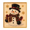 thumbnail image 1 of Christmas Pearl Diamond Art Painting Kit, Christmas Pearl Art Craft for Adults, DIY Bead Leisure Craft For Beginners, DIY Bead Art Wall Decor, Home Indoor Decorations, Seasonal Party Gift, 1 of 5
