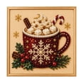 thumbnail image 1 of Christmas Pearl Diamond Art Painting Kit, Christmas Pearl Art Craft for Adults, DIY Bead Leisure Craft For Beginners, DIY Bead Art Wall Decor, Home Indoor Decorations, Seasonal Party Gift, 1 of 5