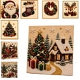 thumbnail image 1 of Christmas Pearl Diamond Painting Art DIY Kit, 3D Beaded Christmas Diamond Craft for Adults & Beginners, Festive Holiday Wall Decor Gift, 1 of 5