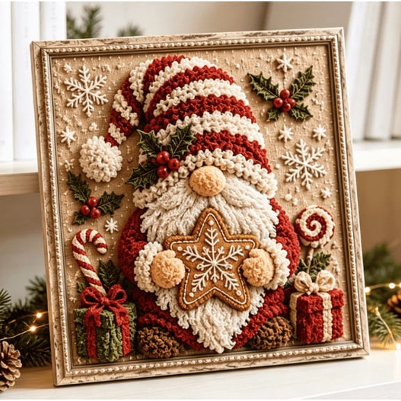 Christmas Pearl Diamond Painting Art Kit DIY Beads Art Craft for Adults Beginner Holiday Wall Decor, Fastival Gift (Pink Santa),Spice A4