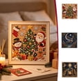 thumbnail image 1 of Christmas Pearl Diamond Painting Art Kit with Frame, DIY Pearl Beads Art Craft Kit for Adults Beginner, Gemstone Diamond Dots Beads for Home Decor Wall Art, Party Gift, 1 of 6