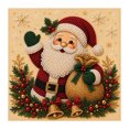 thumbnail image 1 of Christmas Pearl Diamond Painting DIY Kit Art Craft Holiday Wall Decor Handcrafted Set Festive Hobby 7.9x7.9 Inch Square Design Creative B152, 1 of 3