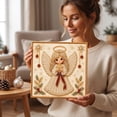 Christmas Pearl Diamond Painting Kit, Cream Angel DIY Bead Art, Approx ...