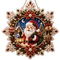 thumbnail image 1 of Christmas Pearl Diamond Painting Kit DIY Hanging Ornament for Adults with Santa Design Home Decoration Complete Craft Set Relaxing Experience Joyful Gift Beautiful Enriching Wonderful, 1 of 3