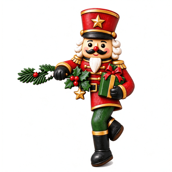Christmas Peekaboo Character Door Corner Decor, 3D Wooden Christmas Door Frame Topper, Easy to Install for Door, Window and Cabinet Corners, #F
