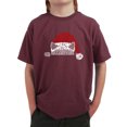 thumbnail image 1 of Christmas Peeking Cat - Boy's Word Art T-Shirt, 1 of 2