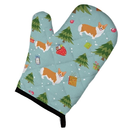 Christmas Pembroke Corgi Oven Mitt