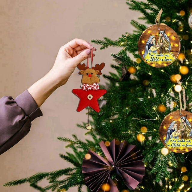 Christmas Pendants Christmas Tree Pendant Decorations Santa Bell