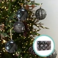 thumbnail image 1 of Christmas Pendants, Shatterproof Baubles, Ornaments Set, Metal Hanging Rings, for Tree Decoration, Festive Home Decor | Blue KTFgvq, 1 of 6