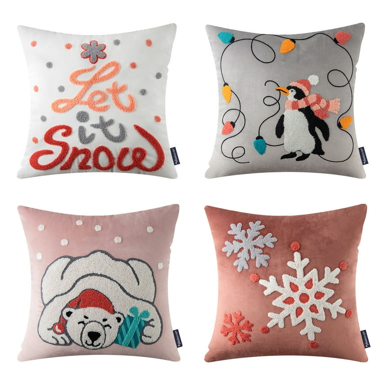 https://i5.walmartimages.com/seo/Christmas-Penguin-and-polar-bear-Embroidered-Decorative-Pillow-Covers-Holiday-Series-Throw-Pillow-Pink-18-x-18-Set-of-4_ab62afbc-620c-40da-9d69-6dcdef3ea865.26cf3e275661d3a435eb861c9ad29111.jpeg?odnHeight=768&odnWidth=768&odnBg=FFFFFF
