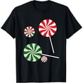 thumbnail image 1 of Christmas Peppermint Christmas Candy T-Shirt, 1 of 3