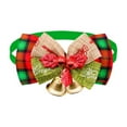 thumbnail image 1 of Christmas Pet Bow Tie, Adjustable Dog Collar Bowtie for Cats and Puppies, Soft Fabric Holiday Pet Accessories in Red and Green, Lightweight Fashion Pet Supplies, 1 of 5