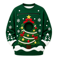 thumbnail image 1 of Christmas Pet Carrier Sweatshirt for Women Dog Cat Pouch Sweatshirt with Kangaroo Pocket Christmas Pullover, 1 of 4