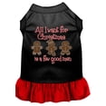 thumbnail image 1 of Christmas Pet Dog  Cat Dress Screen Printed, "All I Want For Christmas Is A Few Good Men", 1 of 9