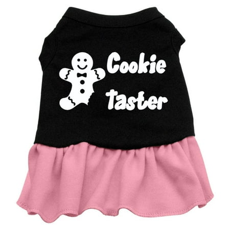 Christmas Pet Dog Cat Dress Screen Printed, "Cookie Taster"