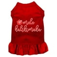 thumbnail image 1 of Christmas Pet Dog  Cat Dress Screen Printed, "Mele Kalikimaka", 1 of 10