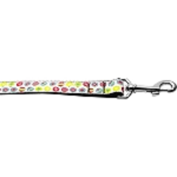 Christmas Pet Dog Cat Nylon Collar or Leash, "Christmas Ornament"