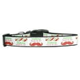 thumbnail image 1 of Christmas Pet Dog  Cat Nylon Collar or Leash, "Stashing Through The Snow", 1 of 4